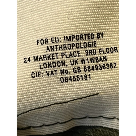 Anthropologie Hei Hei •XS•Coated Utility Swing Jacket Waxed Green Military Field - Picture 8 of 8